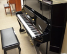 Kawai professional upright with Queen Anne legs